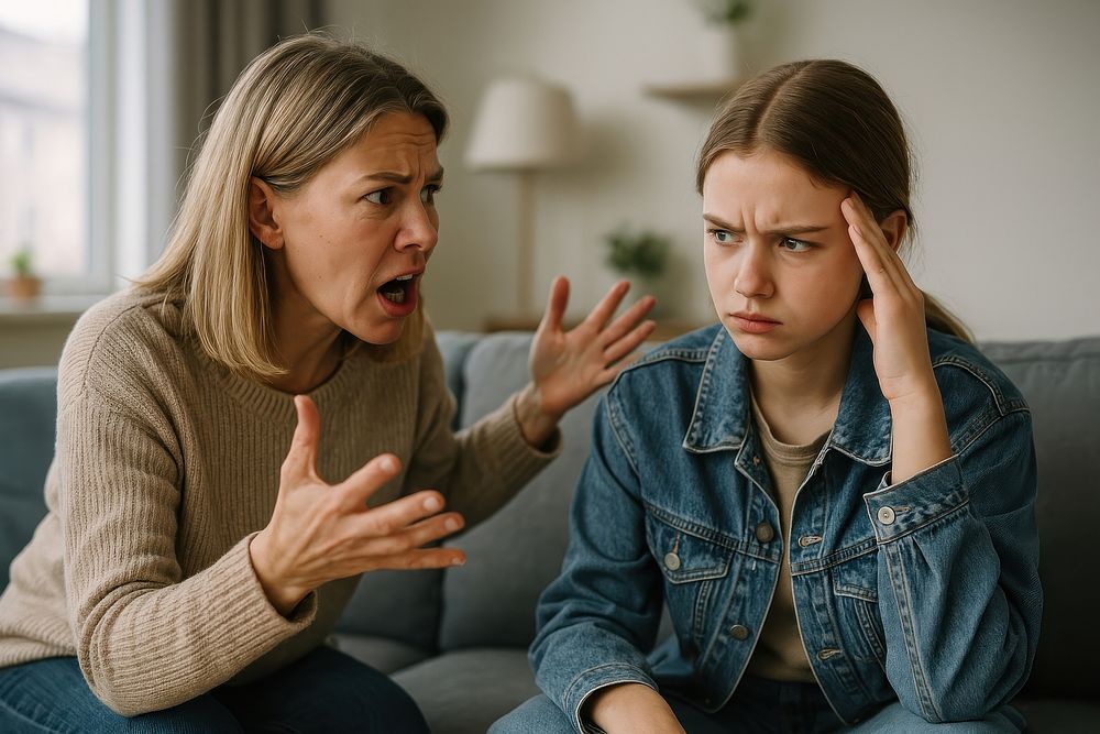 Mother-daughter conflict emotional tension | Free Photo - rawpixel
