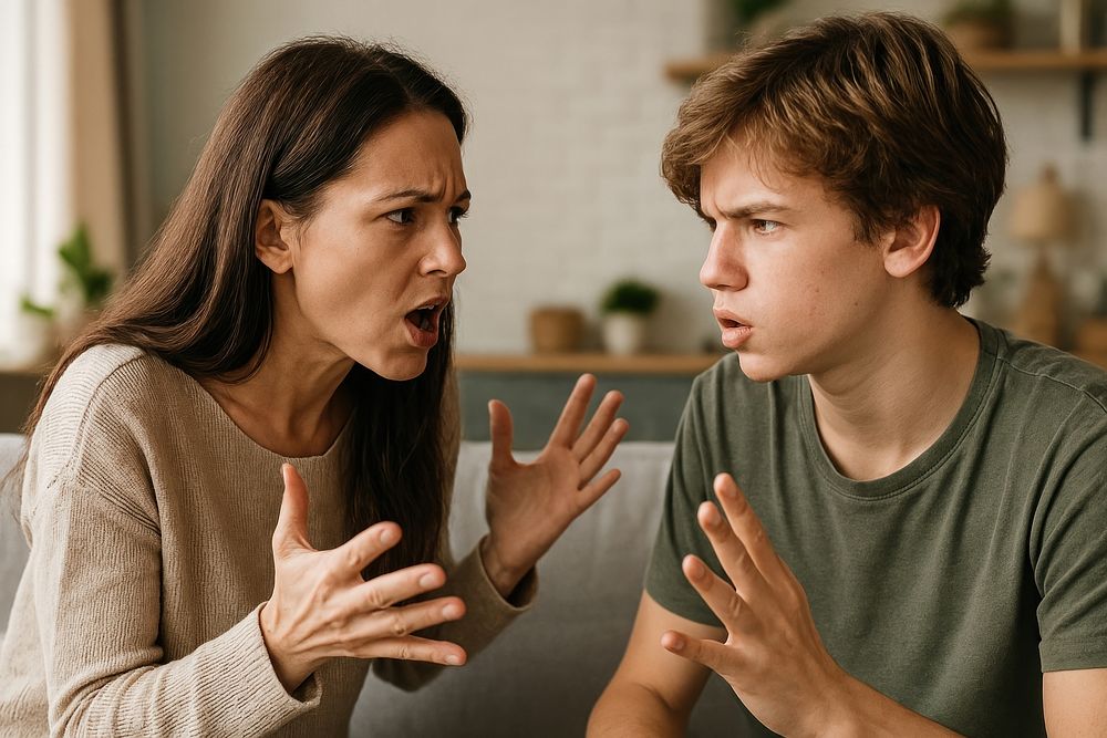 Mother-son argument tension emotions | Free Photo - rawpixel
