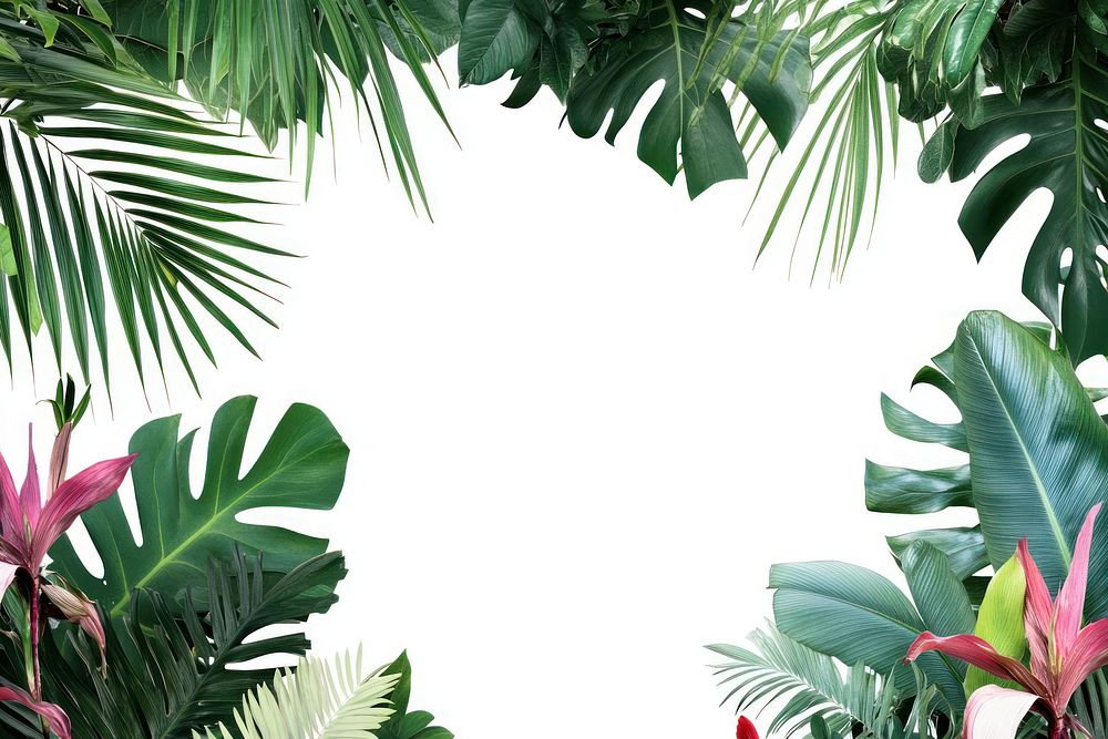 Tropical Jungle borders tropical jungle | Free Photo - rawpixel