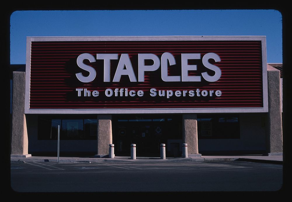 Staples, Yuma, Arizona (2003) photography Free Photo rawpixel