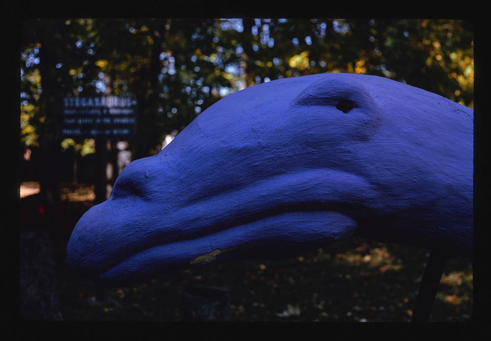Petrified Creature Museum, Richfield Springs, New York (1995) photography in high resolution by John Margolies. Original…