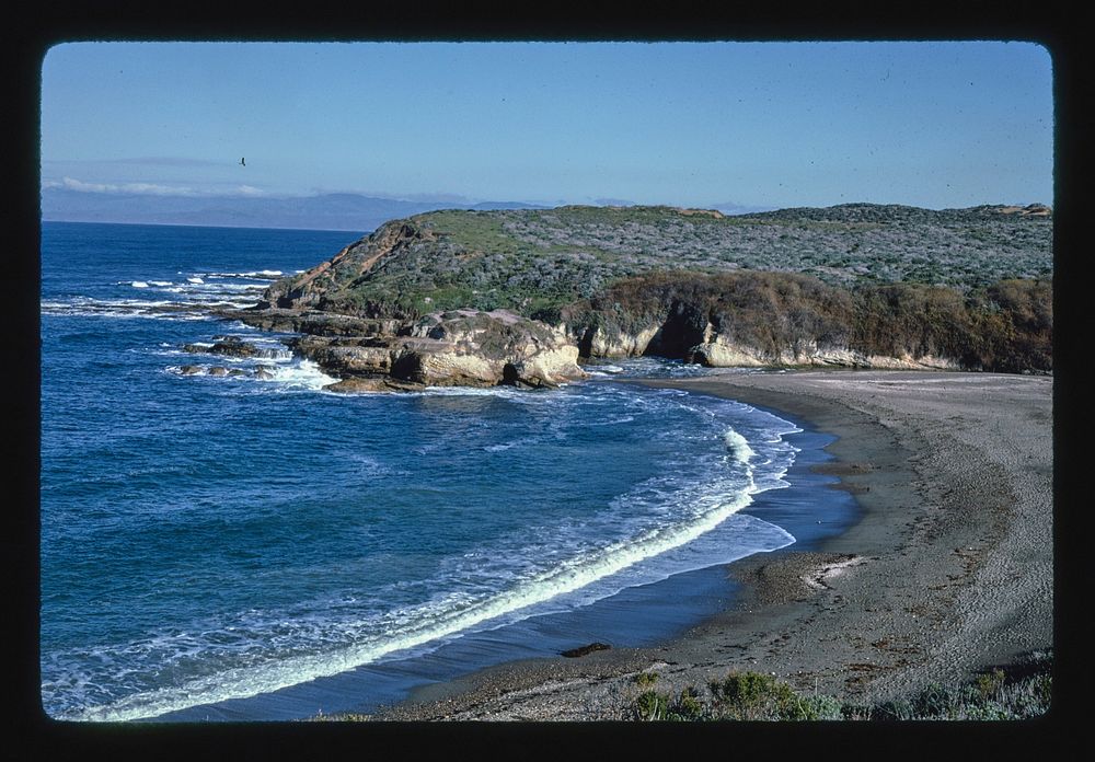 Montana De Oro State Park, Los Osos, California (1985) photography in high resolution by John Margolies. Original from the…