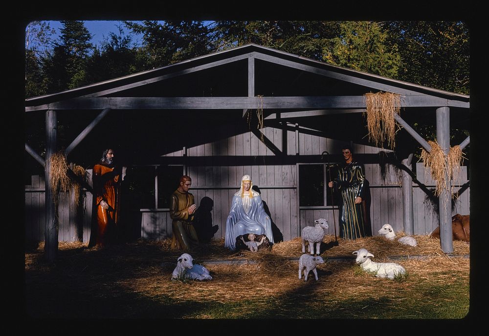 Santa's Village, Route 2, Jefferson, New Hampshire (1996) photography in high resolution by John Margolies. Original from…