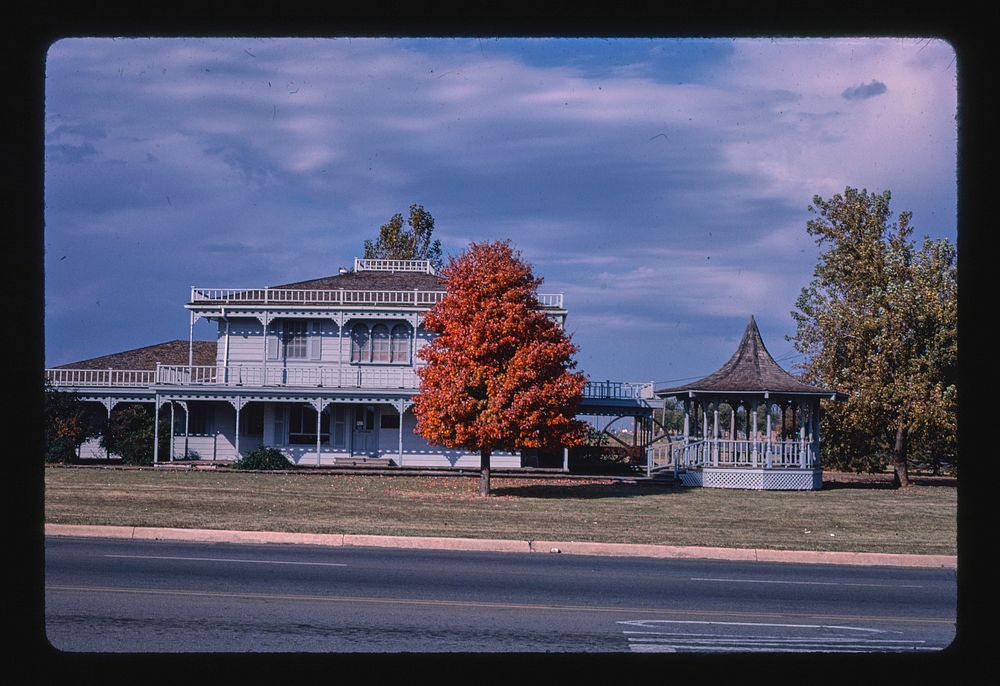 Old Town Museum, Elk City, Oklahoma (1987) photography in high resolution by John Margolies. Original from the Library of…