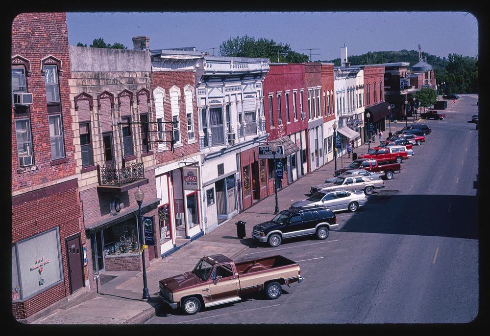 Main Street, Columbus Junction, Iowa Free Photo rawpixel