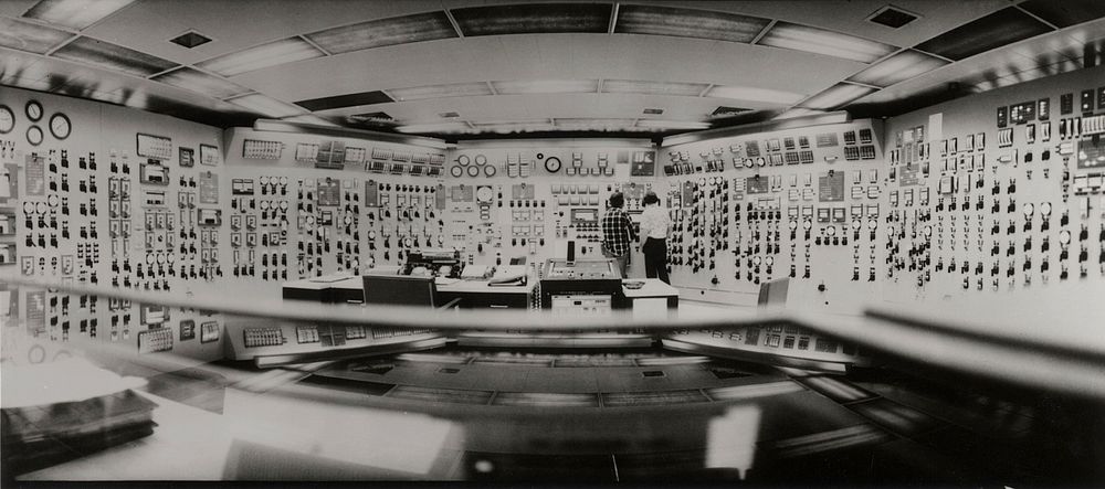 This is the control room for the 1,050,000 kilowatt Unit 1, one of two generating units at the Donald C. Cook Nuclear Plant…