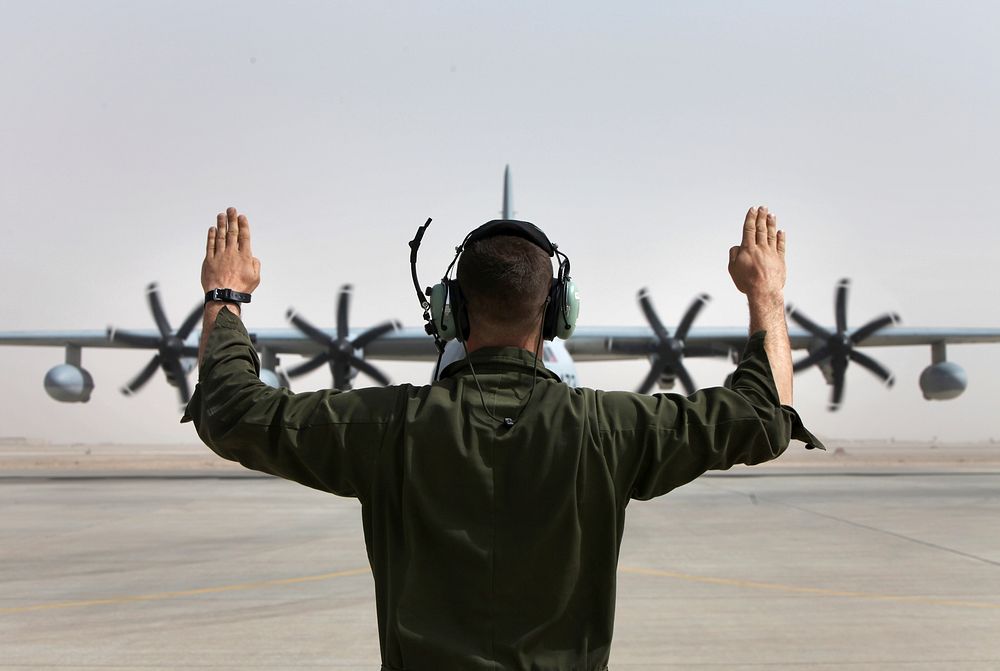 C-130 Rollin' Down the Strip.