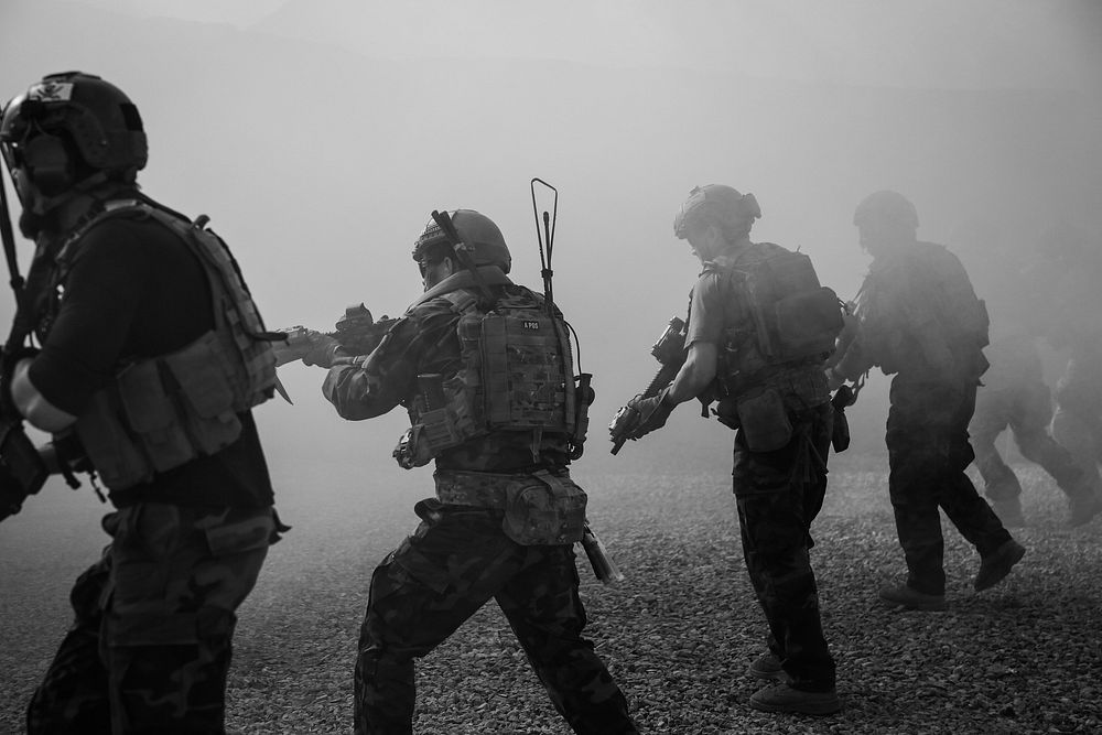 U.S. Army Special Forces Soldiers assigned to Combined Joint Special Operations Task Force-Afghanistan participate in a…
