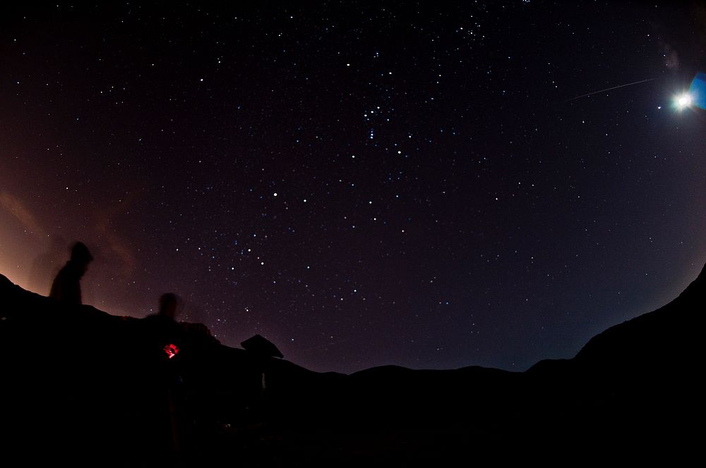 Night Sky - Ranchio Sierra Vista. View of the night sky at Rancho Sierra Vista/Satwiwa. Original public domain image from…