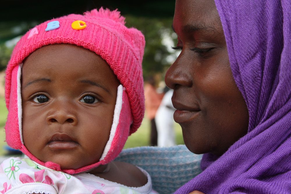 Monica and Angel. Monica Elias received assistance from USAID's MAISHA program when she was pregnant with her daughter…