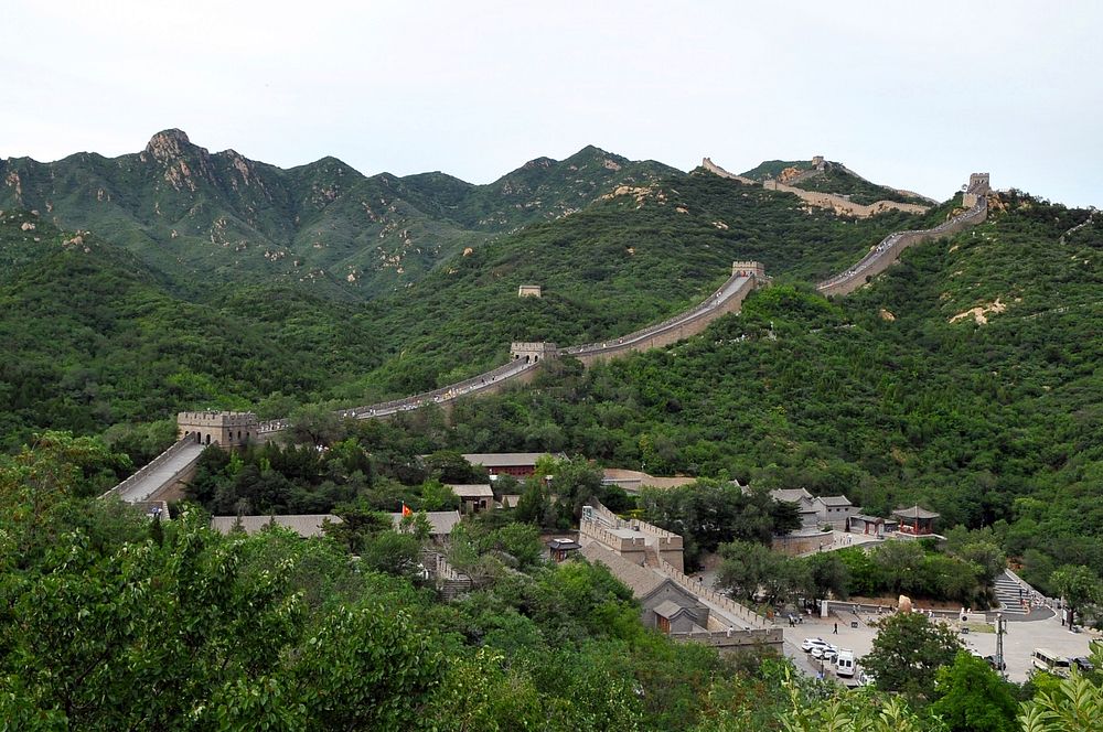 The Badaling section of the Great Wall of China as seen during a tour taken by U.S. Secretary of State John Kerry and U.S.…