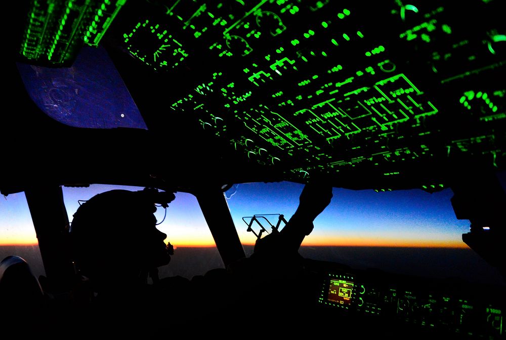 U.S. Air Force Capt. Erica Stooksbury, a C-17 Globemaster III aircraft pilot with the 816th Expeditionary Airlift Squadron…