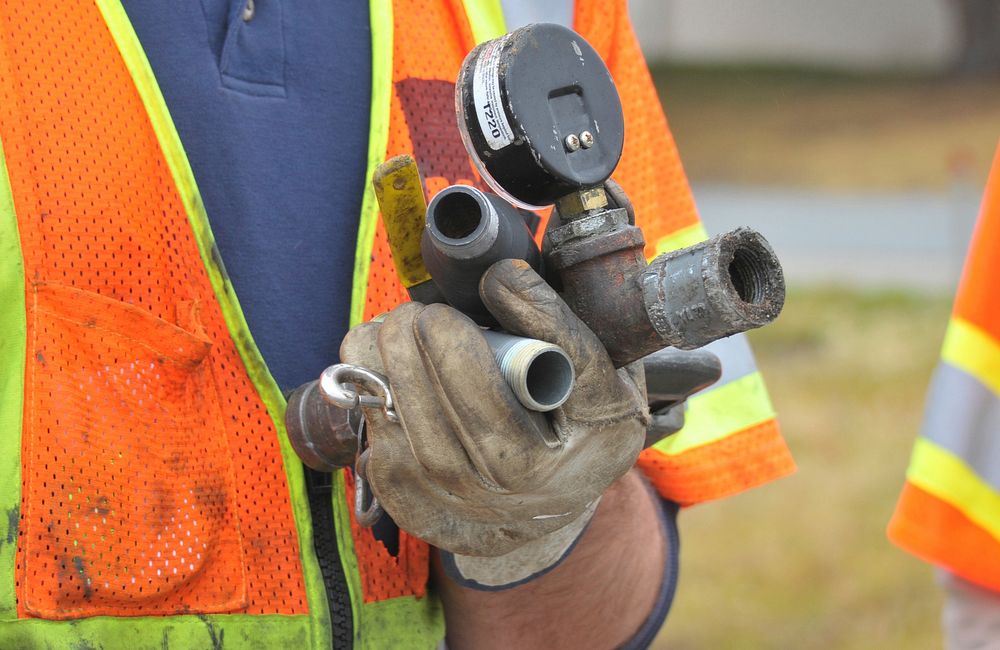 Gas leak prompts emergency response on Presidio. Original public domain image from Flickr