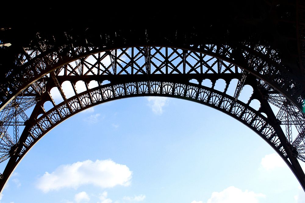 Base of the Eiffel Tower.