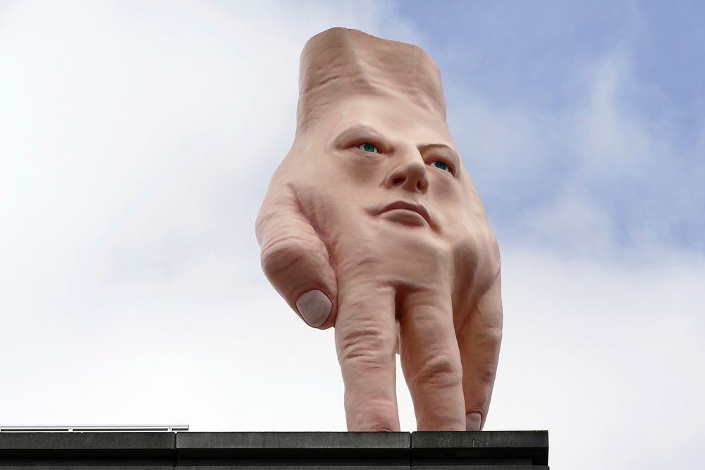 Quasi - Hand Sculpture.