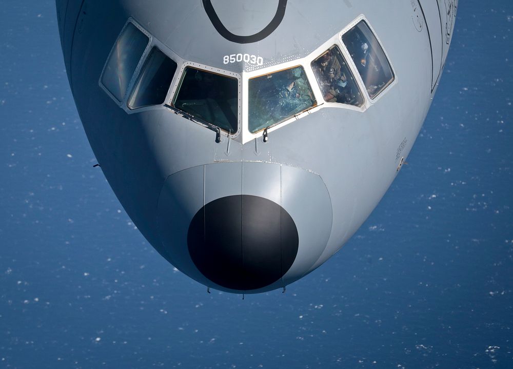 U.S. Air Force KC-10 Extender. Original public domain image from Flickr