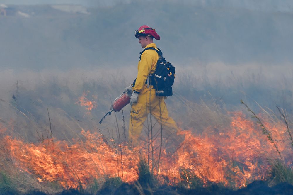 U.S. Air Force Staff Sgt. Daniel Easterlund, a fire protection specialist assigned to the 673rd Civil Engineer Squadron…