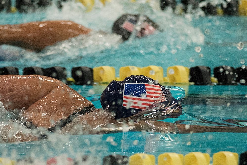 U.S. Army Reserve Sgt. Kawaiola Nahale competes in swimming during the 2016 Department of Defense Warrior Games at the U.S.…