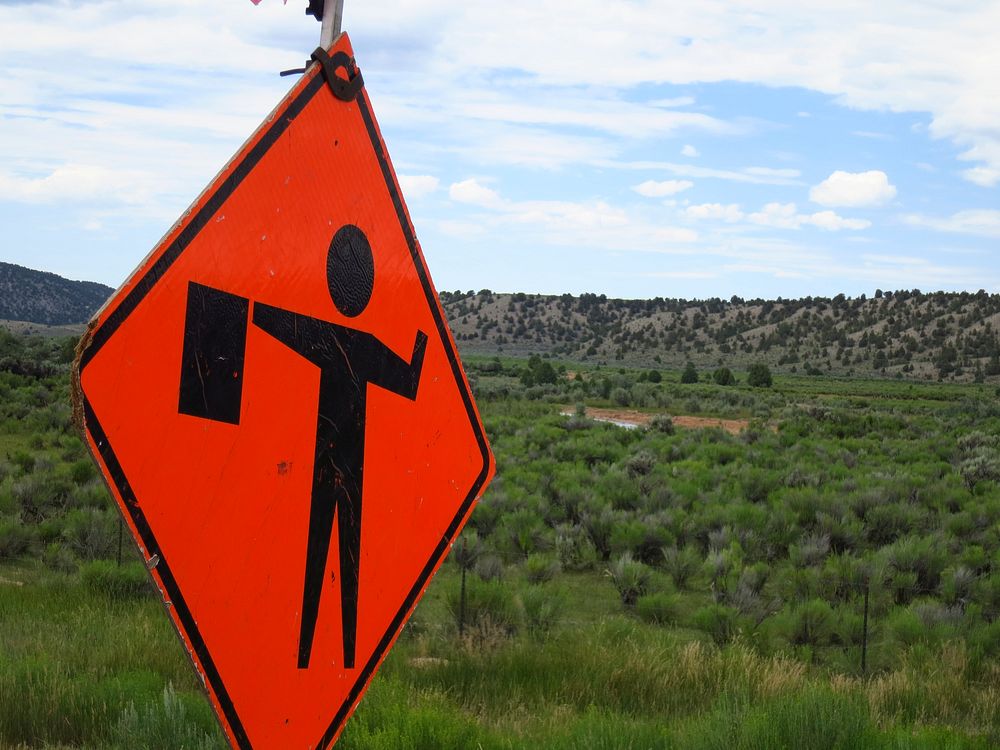 People Working_ Road Work_ SignIMG_8299Road work sign. Credit: US Forest Service. Original public domain image from Flickr