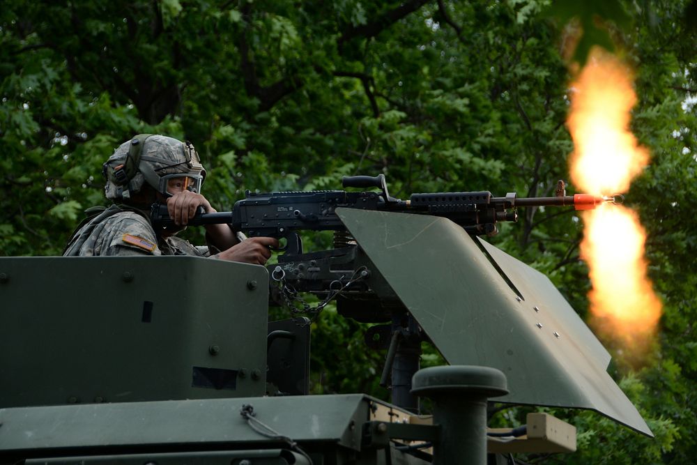 U.S. Army Pvt. Anthony Balac, assigned to the 2nd Platoon, 206th Military Police Company, New York Army National Guard…