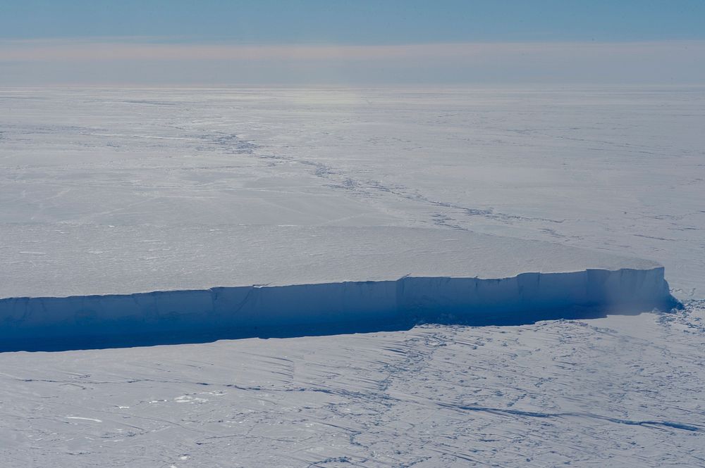 An Iceberg Seen in McMurdo Sound, Antarctica. Original public domain image from Flickr