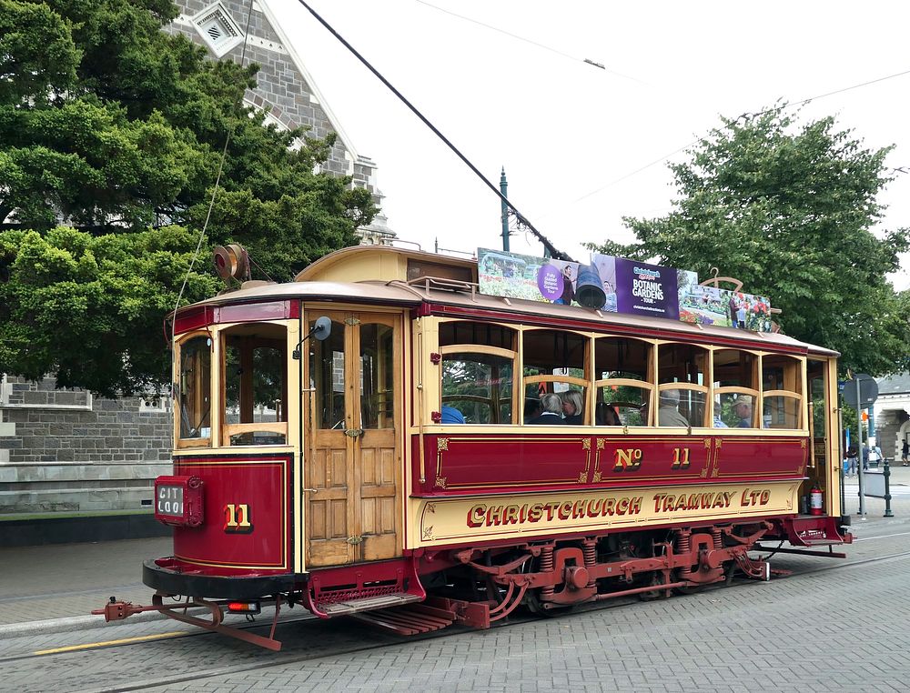 Tram 11 'The Boxcar' Christchurch
