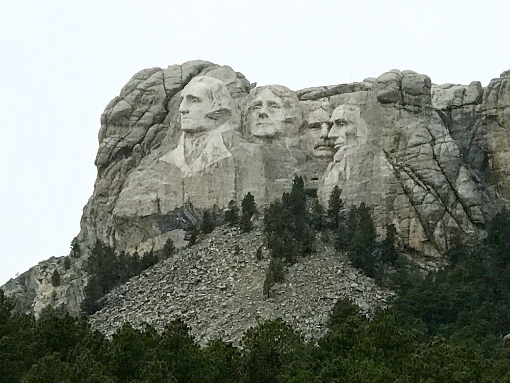 Approach to Mt. Rushmore, in the Black Hills National Forest, Keystone, SD, on May 18, 2017. USDA photo by Lance Cheung. .…