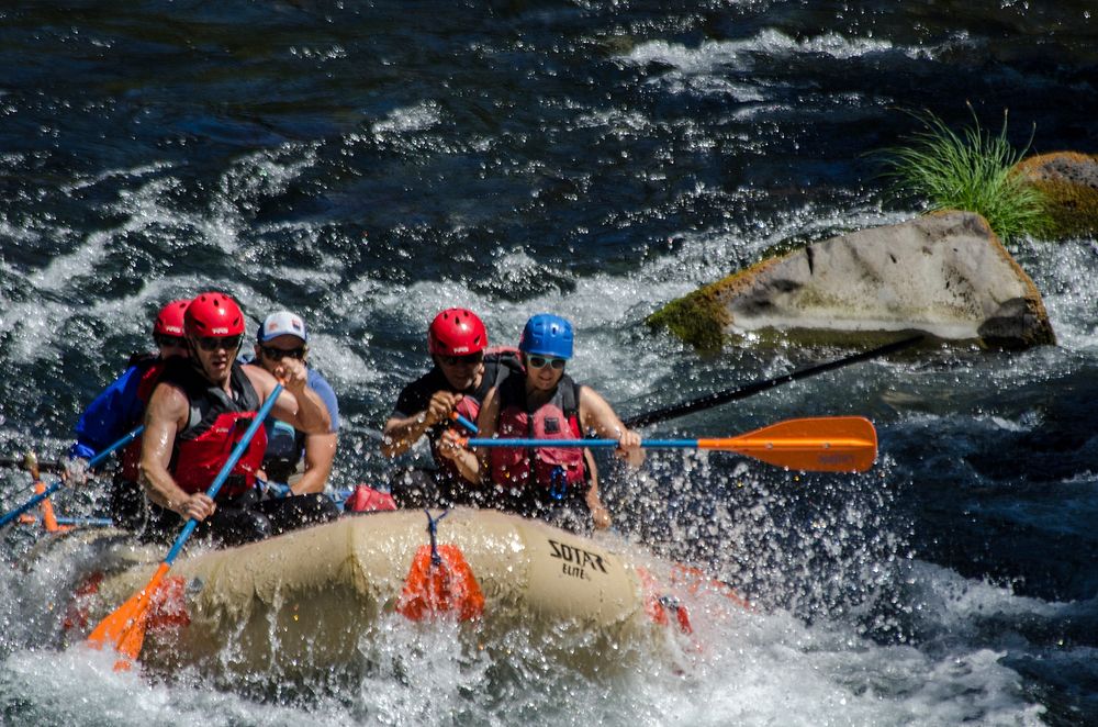 River recreation on the "Wild and Scenic" north Umpqua River