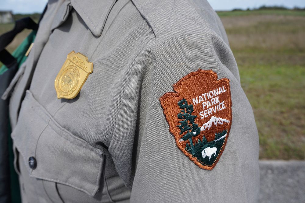 NPS Arrowhead and Badge
