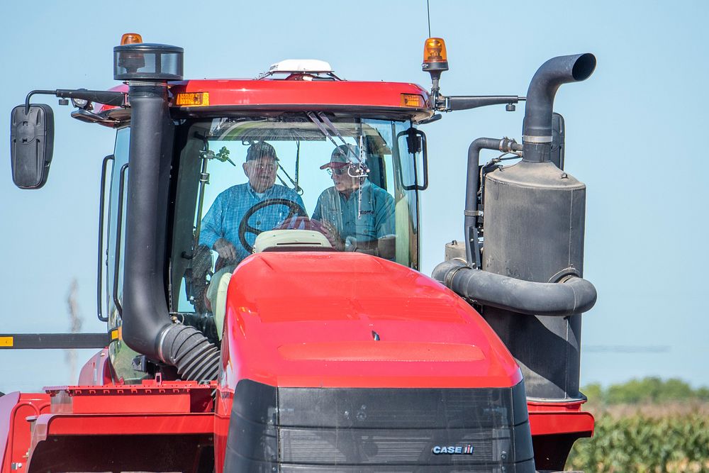 U.S. Department of Agriculture (USDA) Secretary Sonny Perdue visits the Farm Progress Show in Decatur, Illinois, August, 28…