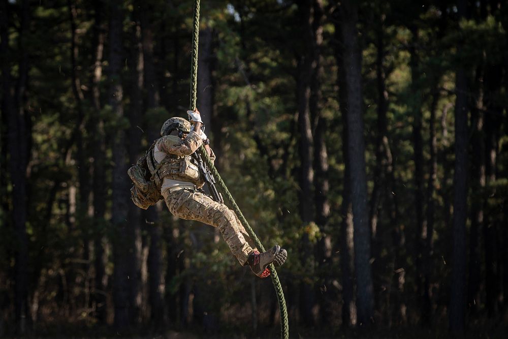 U.S. Air Force Senior Airman Justin Page, a Special Warfare Airman with the New Jersey Air National Guard’s 227th Air…
