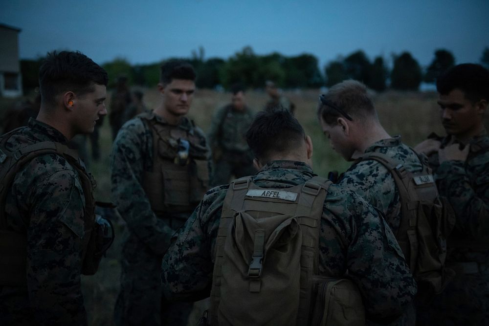 CHABANKA, Ukraine (July 5, 2019) — U.S. Marines from Marine Rotational Force-Europe, Marine Forces Europe and Africa…