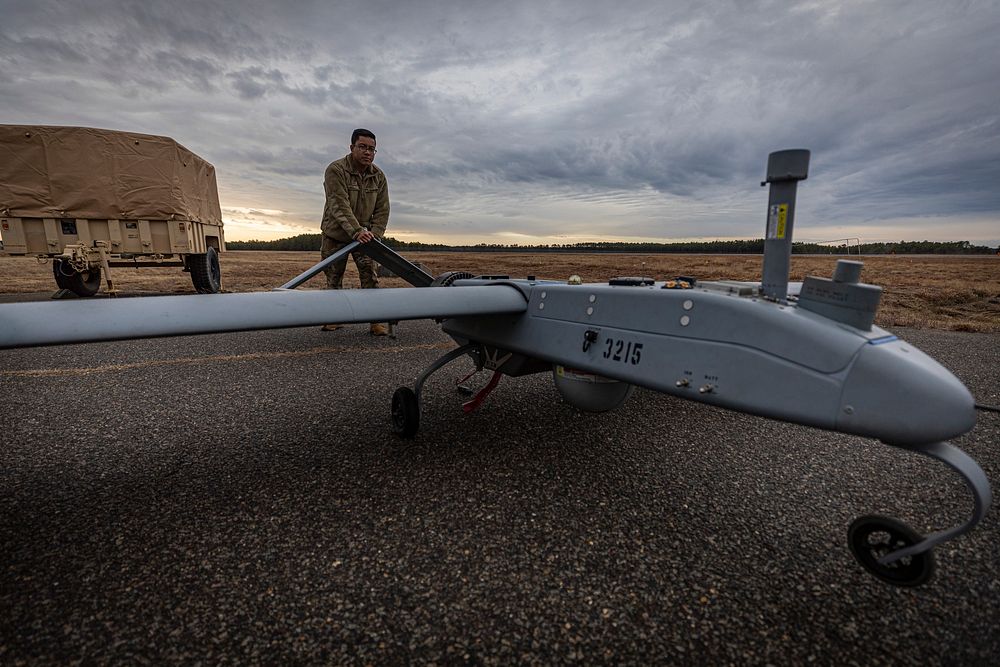 U.S. Army Pfc. Antonio Arriola, a Soldier with the New Jersey National Guard’s Det. 1, D Co., 104th Brigade Engineer…