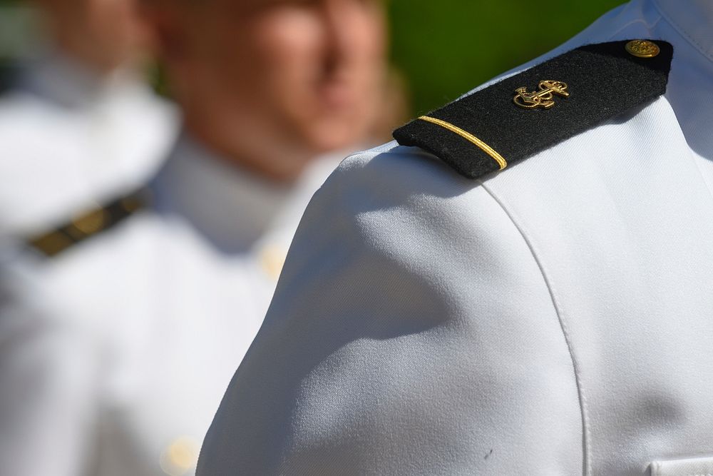 ANNAPOLIS, Md. (May 16, 2020) The United States Naval Academy holds the third swearing-in event for the Class of 2020.