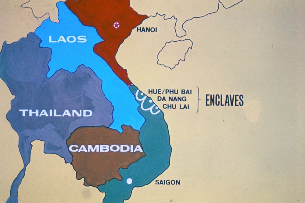 We move up to the Danang enclave or "Combat Base." [Map][Vietnam War] Dental Support in Viet Nam slide set. Navy Medicine…