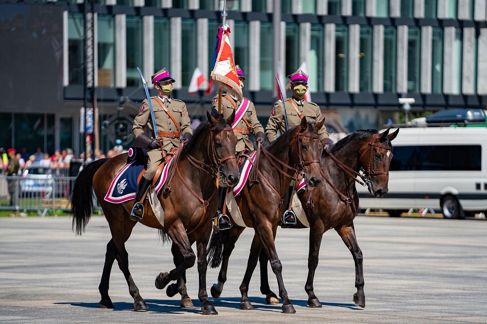 Secretary Pompeo Attends a Ceremonial Changing of the Guard in Warsaw