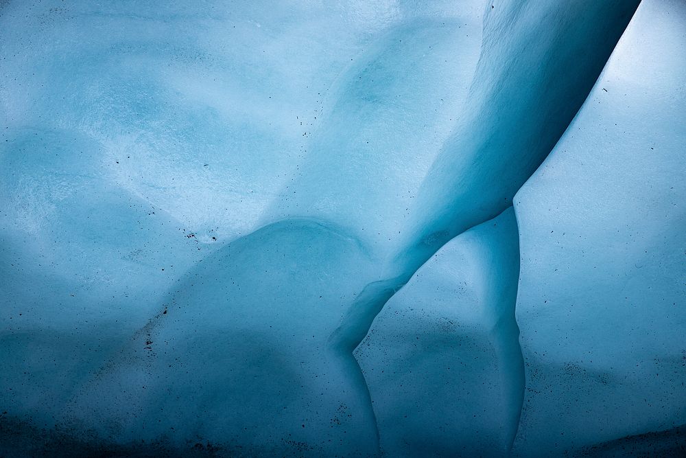 Details of Glacier Ice. Original public domain image from Flickr