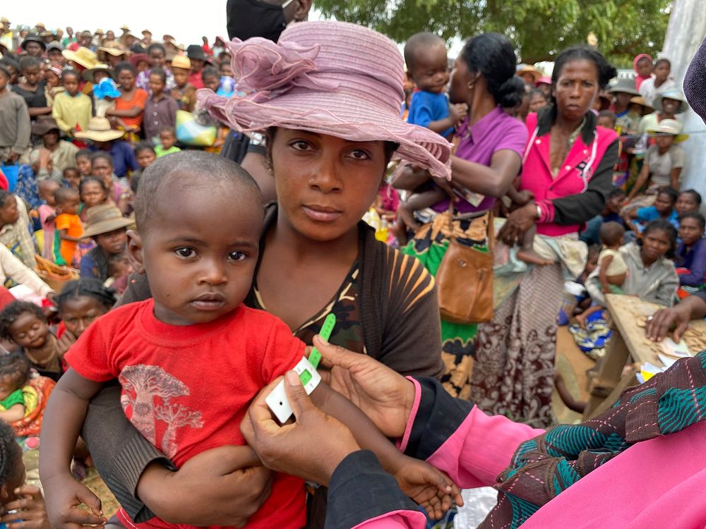 Assistance in Southern Madagascar. In September 2021, Sandrine had been bringing her 7-month-old son, Tonia, to this USAID…