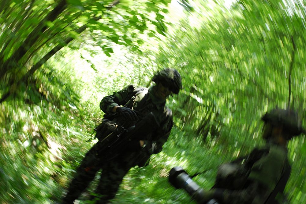 1-4 Infantry training in Slovenia.