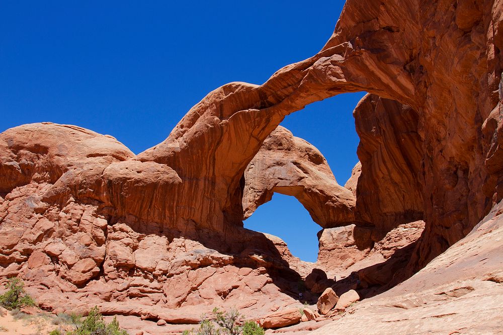 Double Arch. Original public domain image from Flickr