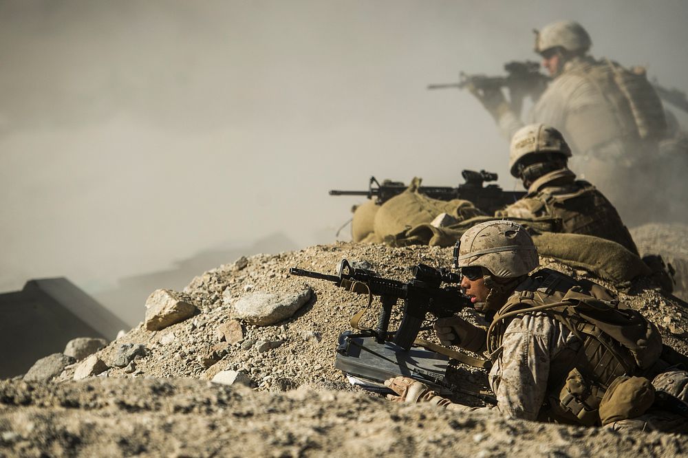 U.S. Marine with the 3rd Battalion, 4th Marine Regiment participate in Integrated Training Exercise (ITX) 3-1 at Twentynine…