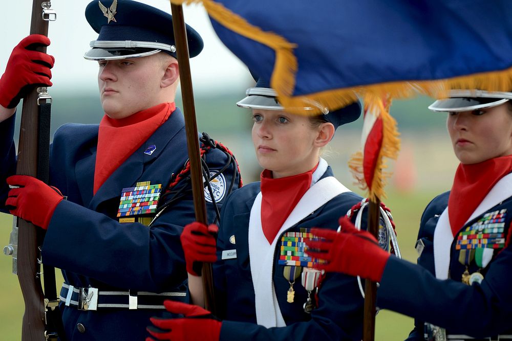 Belton-Honea Path High School junior ROTC cadets from Honea Path, S.C., compete in the annual Top Gun Drill Meet sponsored…