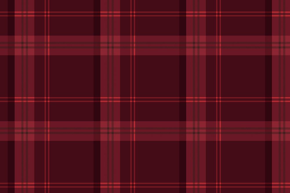 Seamless tartan background, red abstract pattern design vector