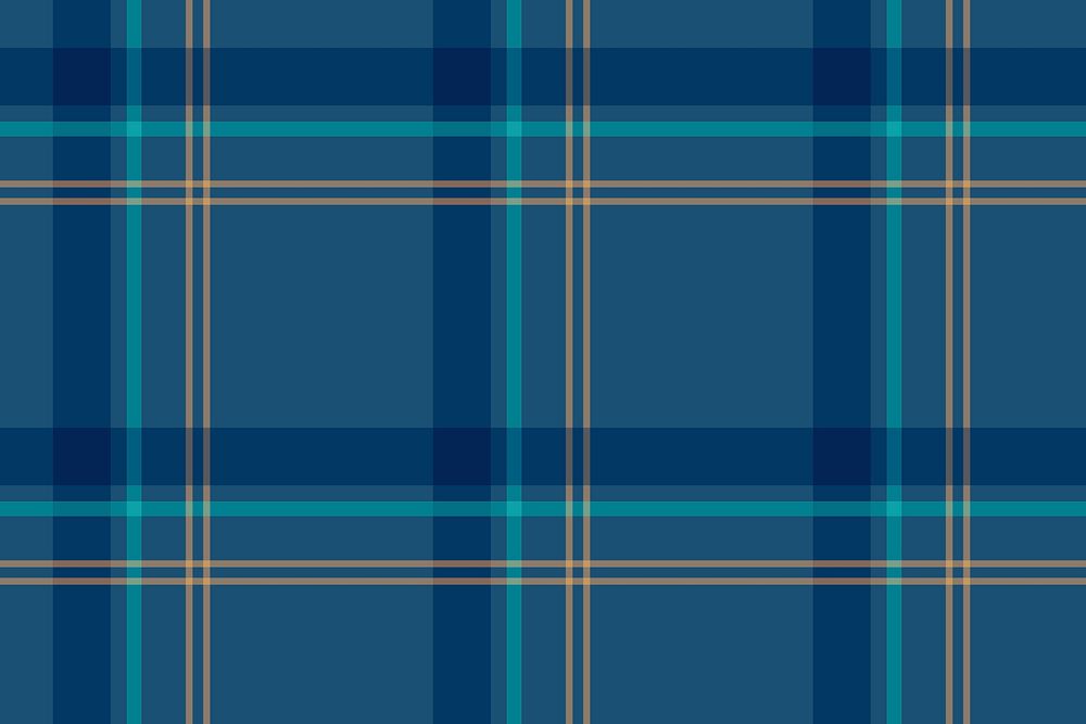 Checkered pattern background, blue pattern design vector