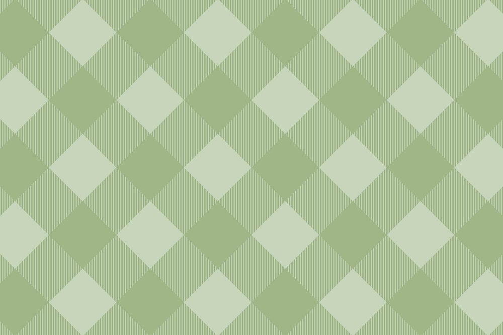 Seamless paid background, green pattern design vector