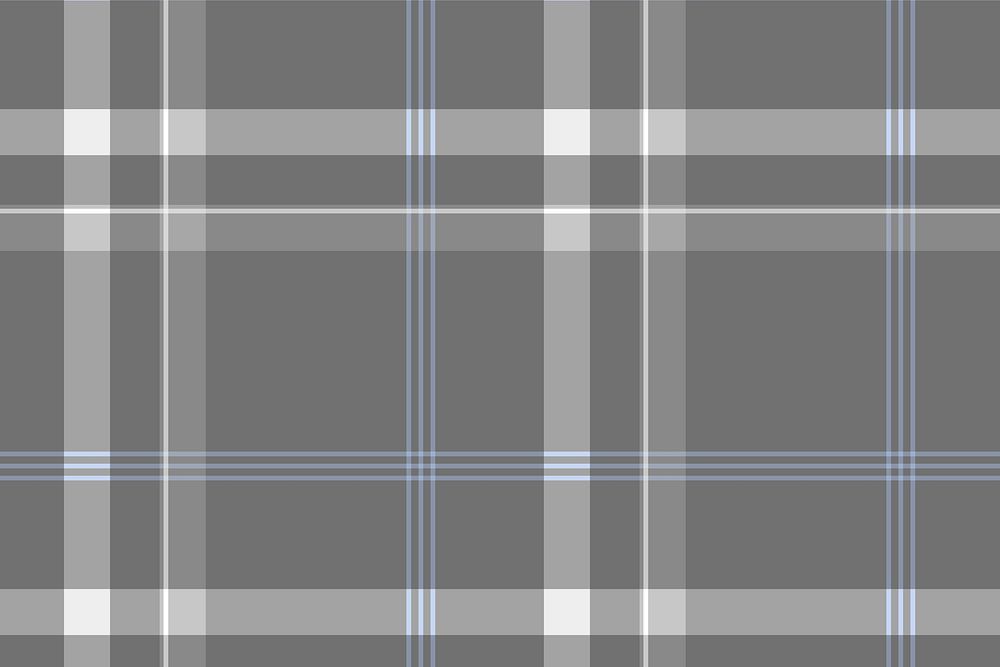 Tartan traditional checkered background, gray pattern design vector