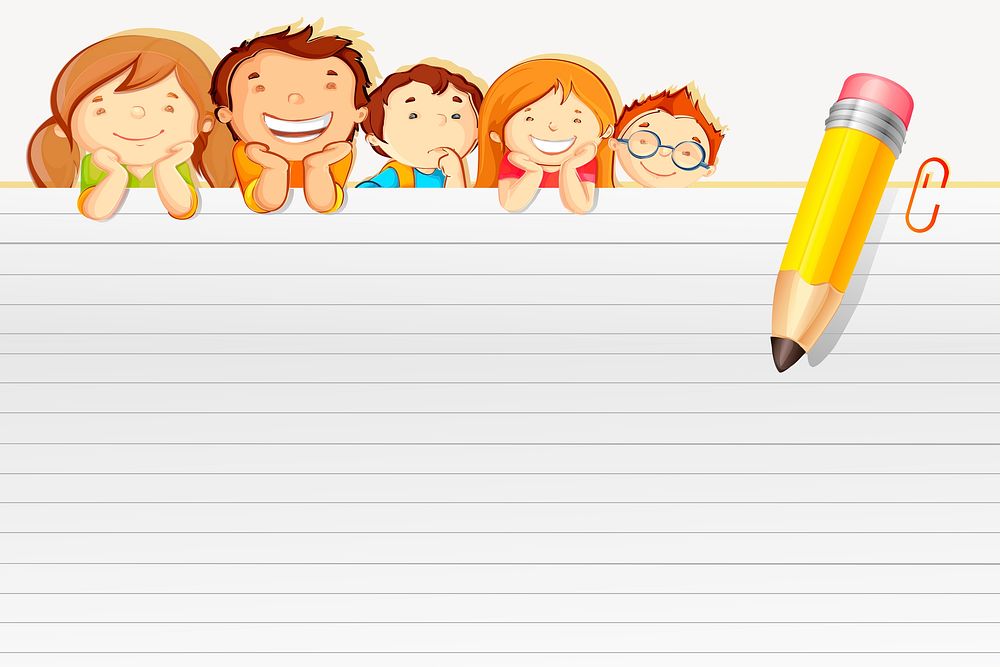 Note paper clipart, stationery illustration psd. Free public domain CC0 image.
