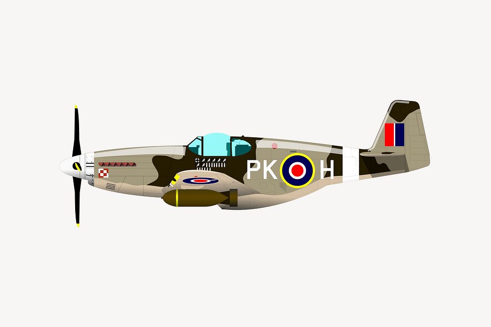 Military jet sticker, vehicle illustration vector. Free public domain CC0 image.