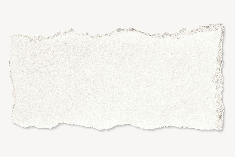 White ripped paper cut out, | Free PSD - rawpixel