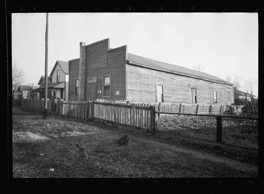 [Untitled photo, possibly related to: Typical house at Steel Subdivision outside of Cincinnati]. Sourced from the Library of…